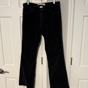 Gap low rise boot cut velvet jeans/pants